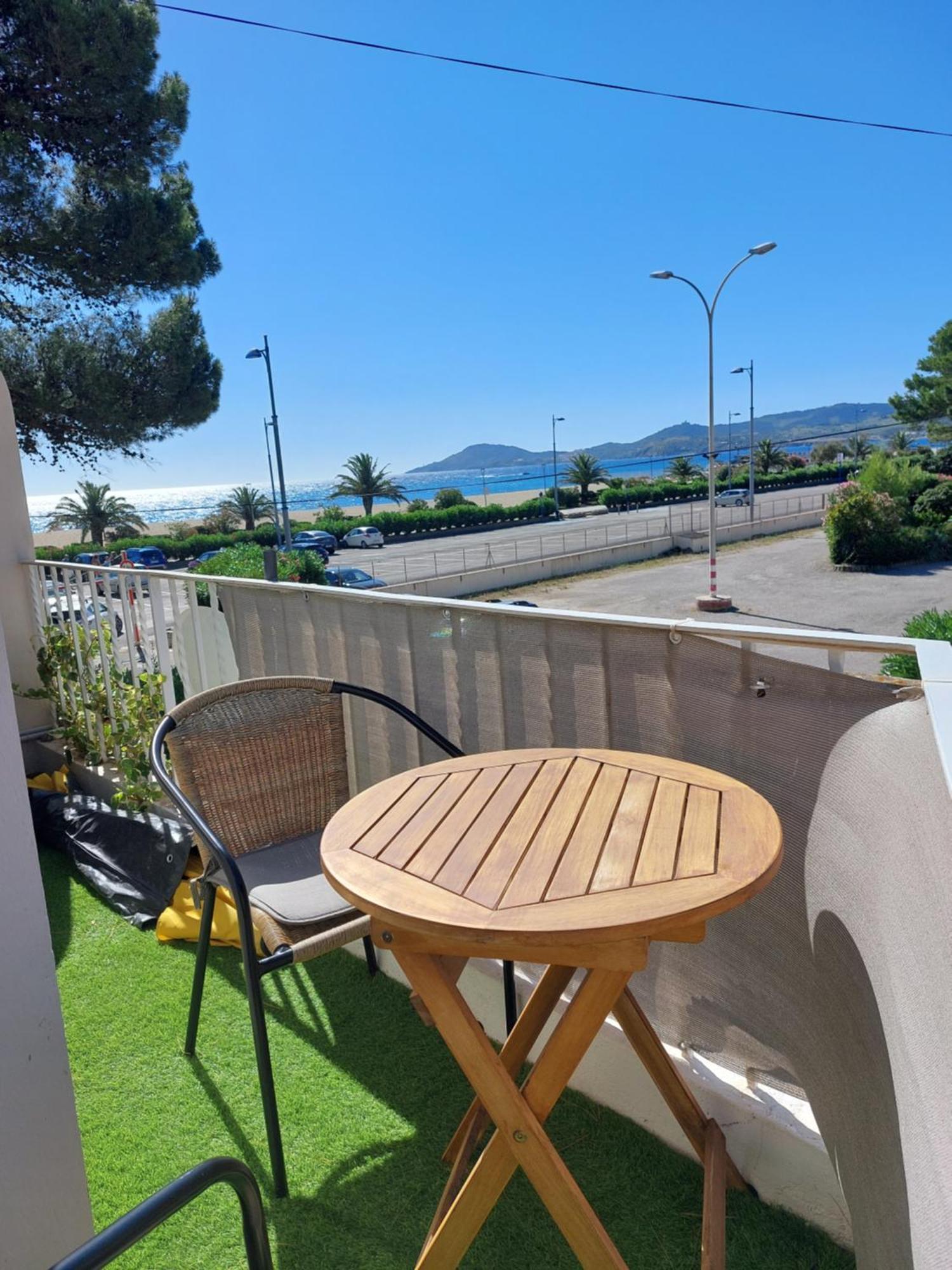Plage dʼArgelès Sur La Plage, Super Studio Avec Vue Sur La Mer מראה חיצוני תמונה